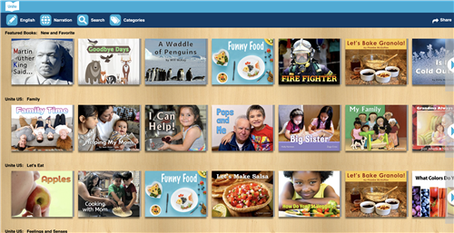 Unite for Literacy screenshot (Spanish)